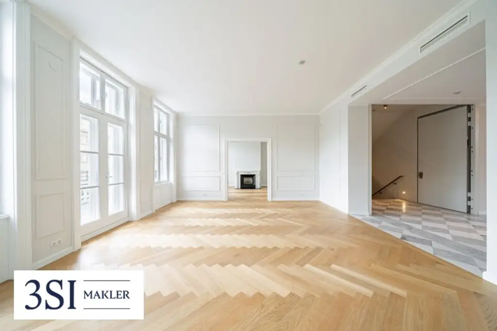 Luxus, Privatsphäre und modernste Eleganz vereint - Architektonisches Juwel in exklusiver Grünruhelage des 19. Bezirks