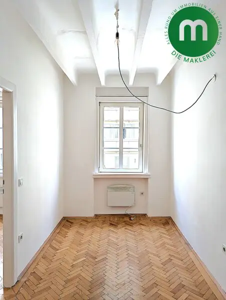 Unbefristete Miete: 2-Zimmer-Altbau nahe Matzleinsdorfer Platz