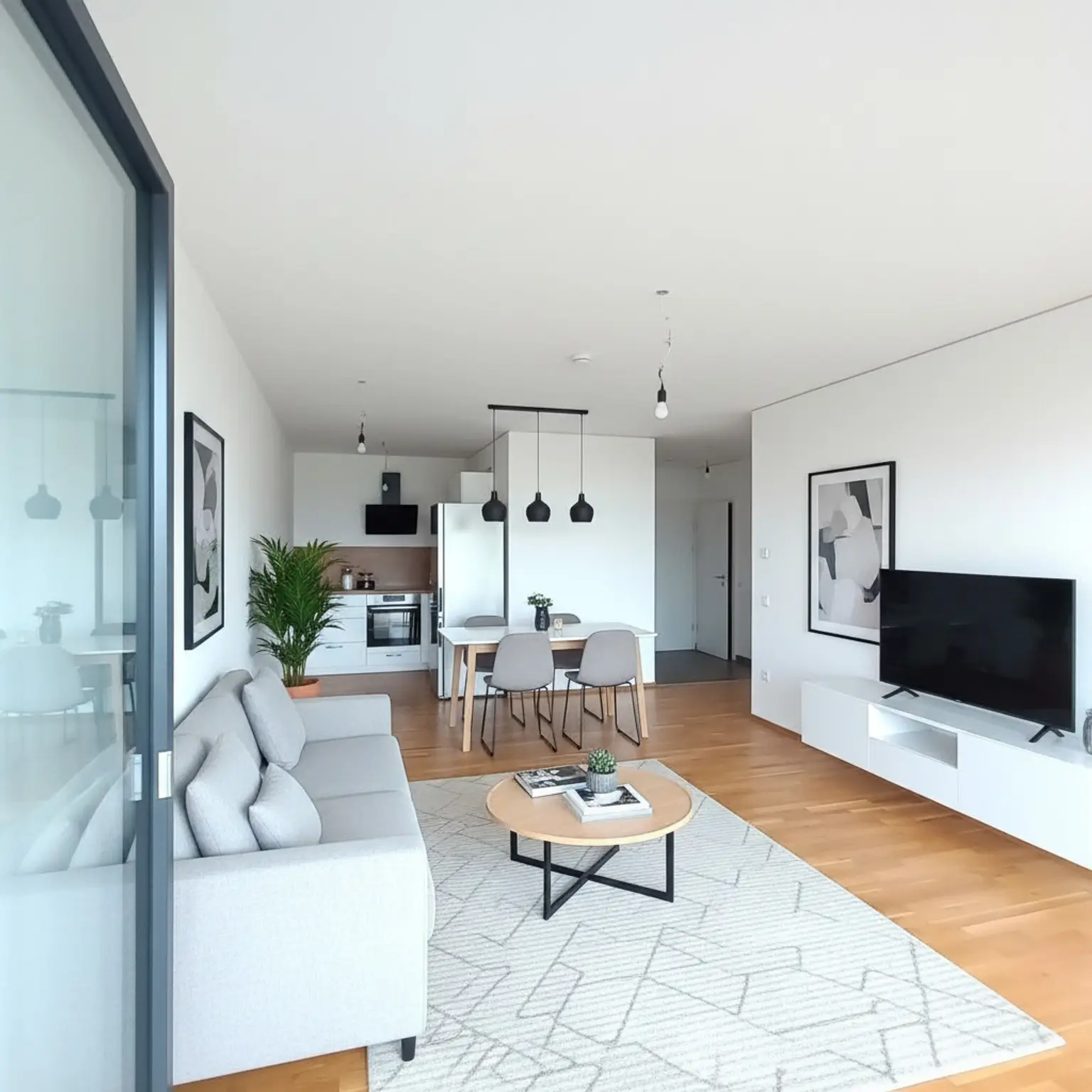 Neubau-Erdgeschoss mit Traumgarten – ideal für Singles & Paare!