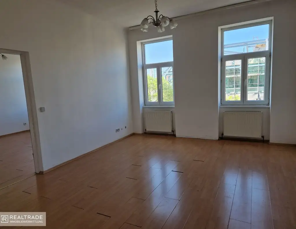 Unsanierte 2-Zimmer-Wohnung nähe Quellenstraße / Neilreichgasse!