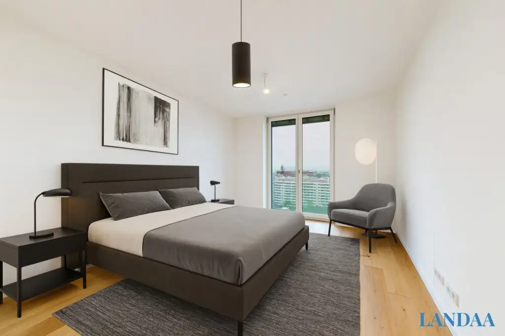 Möblierte 2-Zimmer-Wohnung mit großzügiger Loggia und exklusiven Services