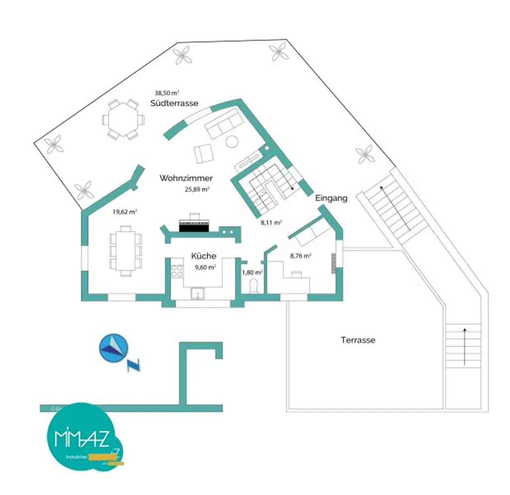 British Elegance in Vienna – A Home Like No Other! 5 rooms • 2 terraces • sauna • fitness room • garage! MOVE IN AND ENJOY!