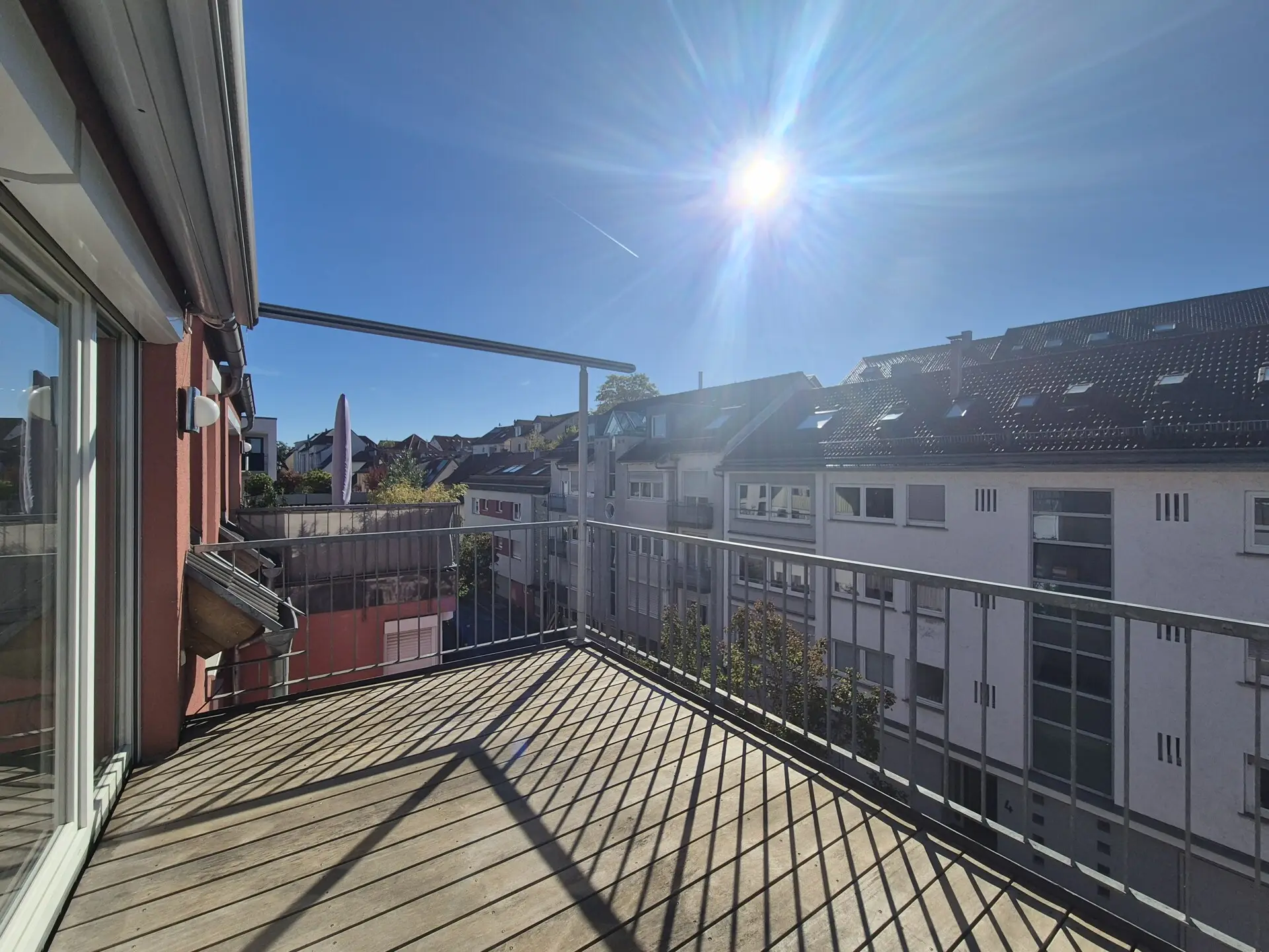 Balkon nach Osten