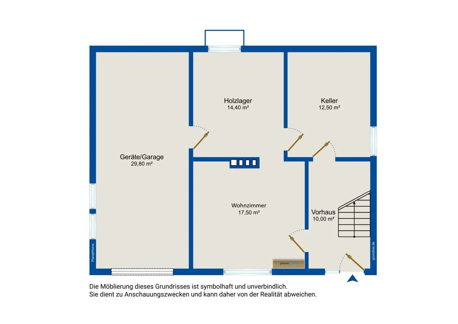 Grundriss Kellergeschoss
