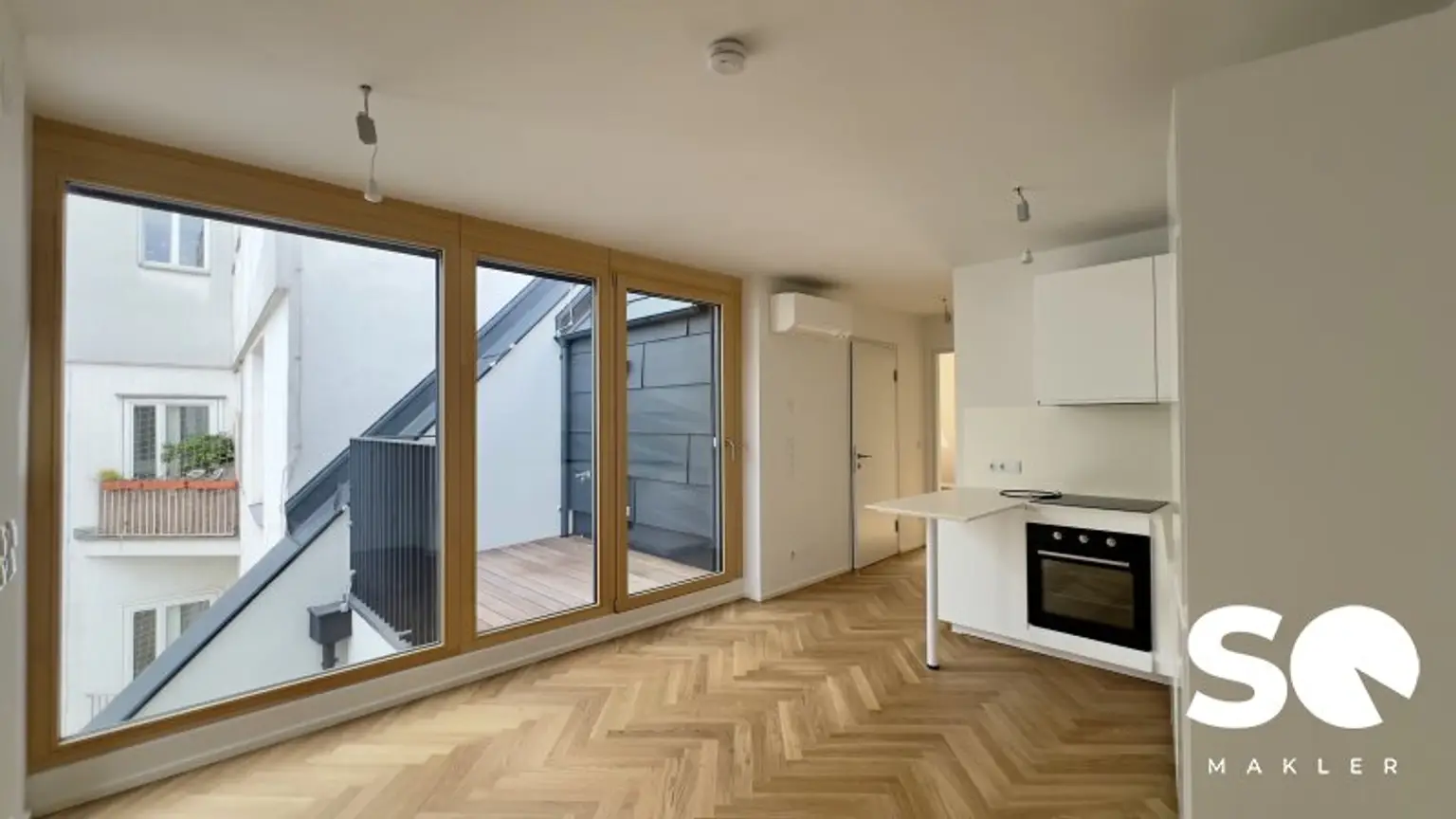 # SQ - EXKLUSIVE DACHGESCHOSSWOHNUNG IN 1030 WIEN - SEIDLGASSE - 2 ZIMMER und TERRASSE - TOP 14