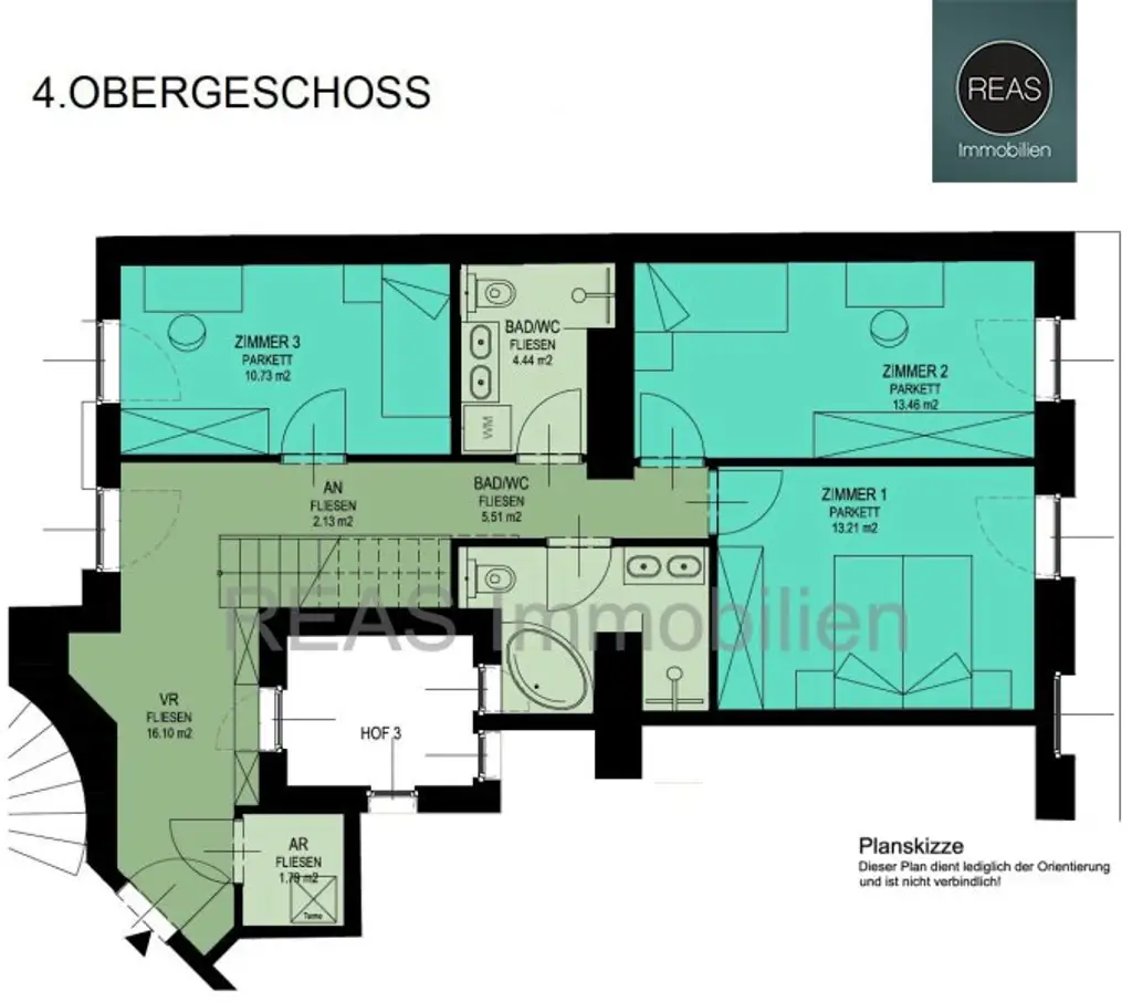 Provisionsfrei: Klimatisierte Dachgeschoss Maisonette mit 2 Terrassen und Kamin nahe Uno City!