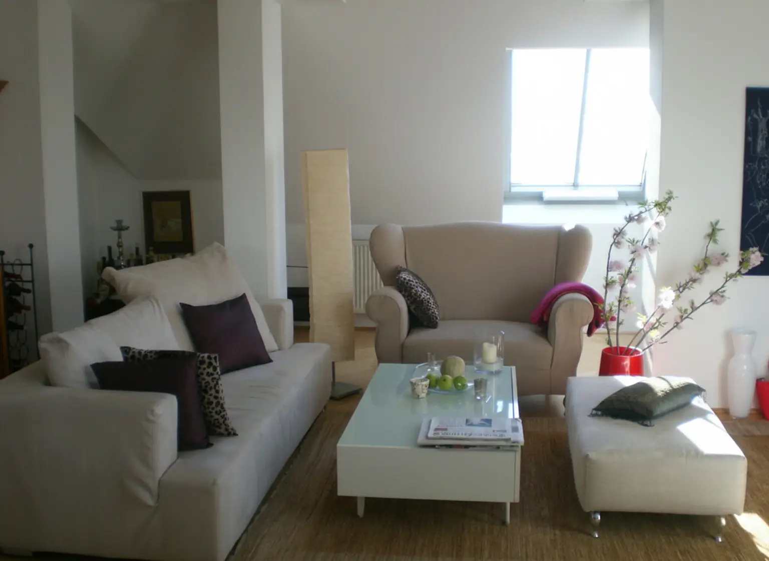 UNBEFRISTET: Klimatisierte, ruhige 3-Zimmer Wohnung mit Terrasse und Blick über die Dächer Wiens