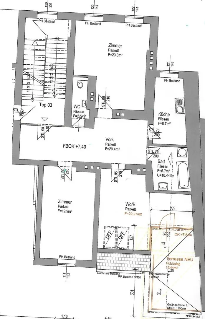 Plan Top 3 Wohnung