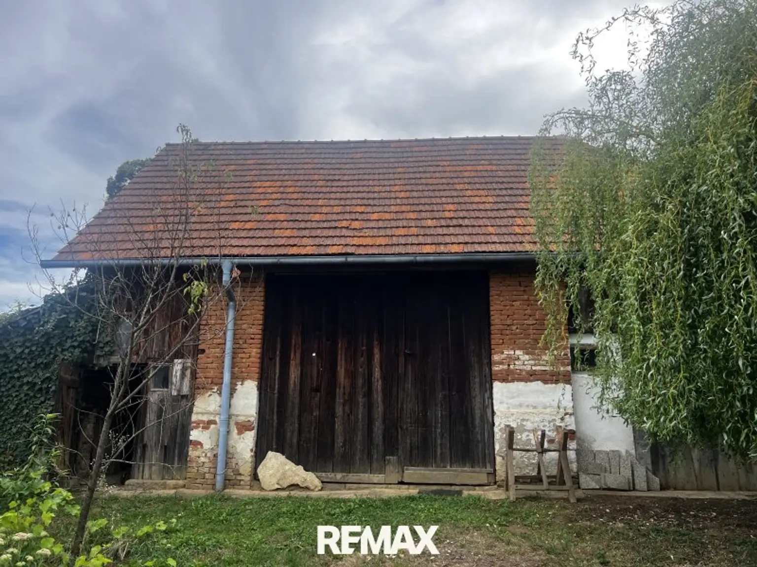 Rückansicht des Hauses