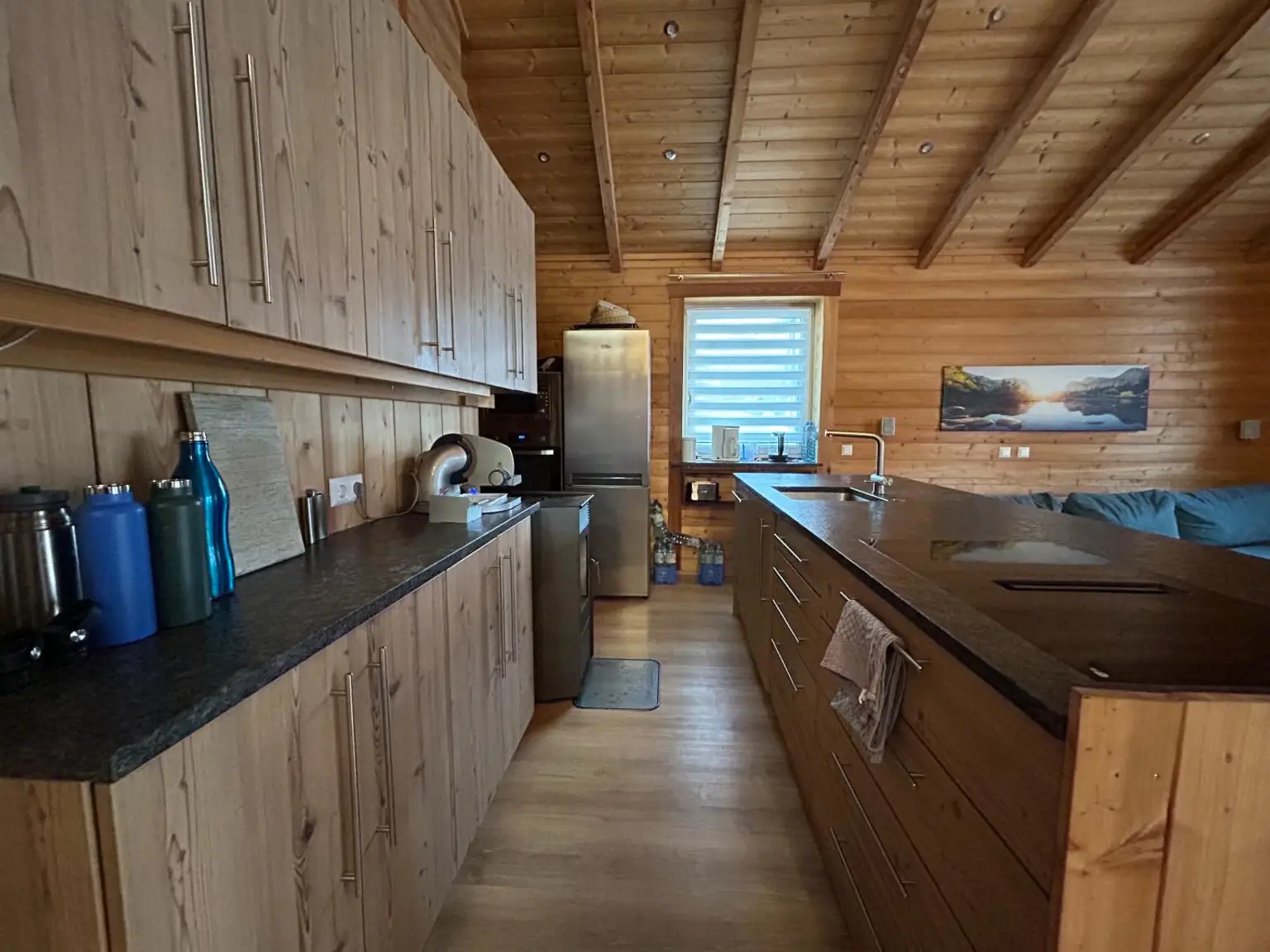 Wohn-Essbereich mit Küche