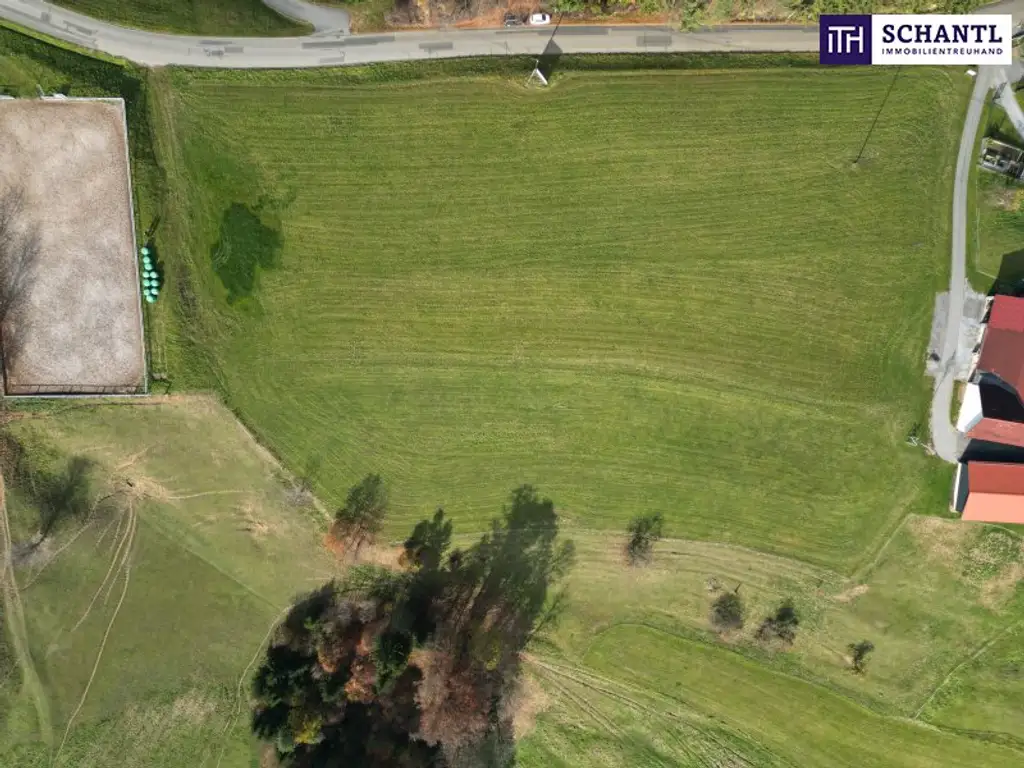 Ihr Luxus-Bauplatz in idyllischer Lage für ein kaiserliches Wohngefühl! – Grundstücke ab 850 m² - Nähe Lannach & St. Josef Oisnitz