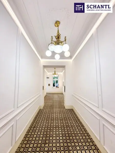 Altbauflair clever geplant - 3 Zimmer in kompakter Größe! Entzückende Altbauwohnung + Traumhaft schönes Haus + Perfekte Infrastrukur und Anbindung + Neue Einbauküche! Jetzt zugreifen!