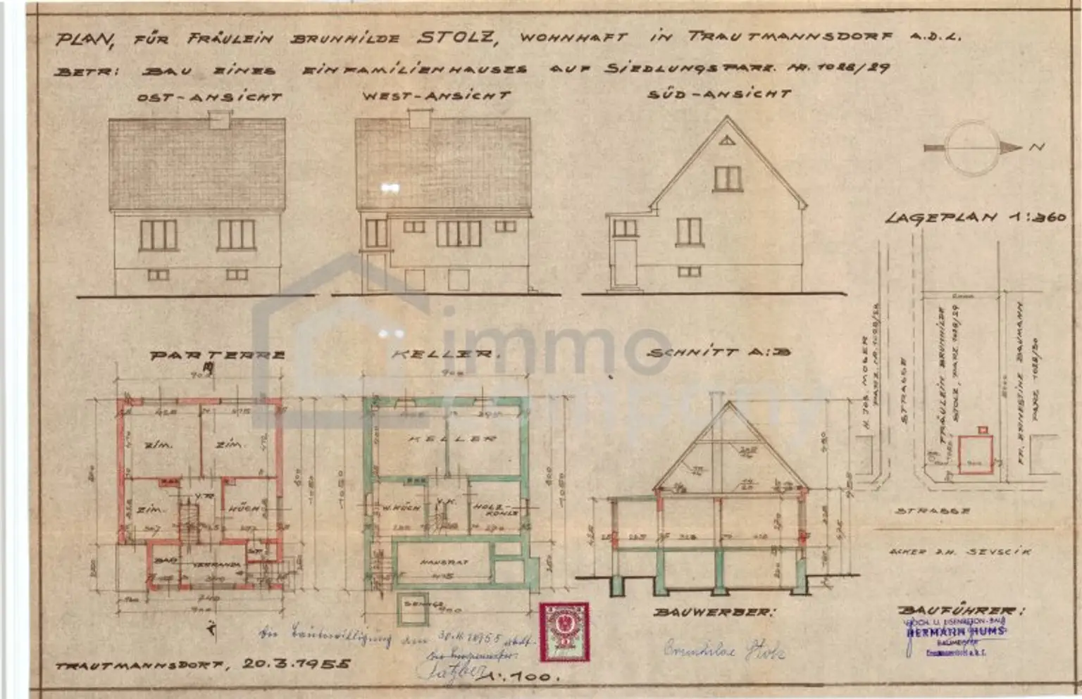 Renovierungsbedürftiges Haus mit Grünblick in Trautmannsdorf/Leitha zu verkaufen!
