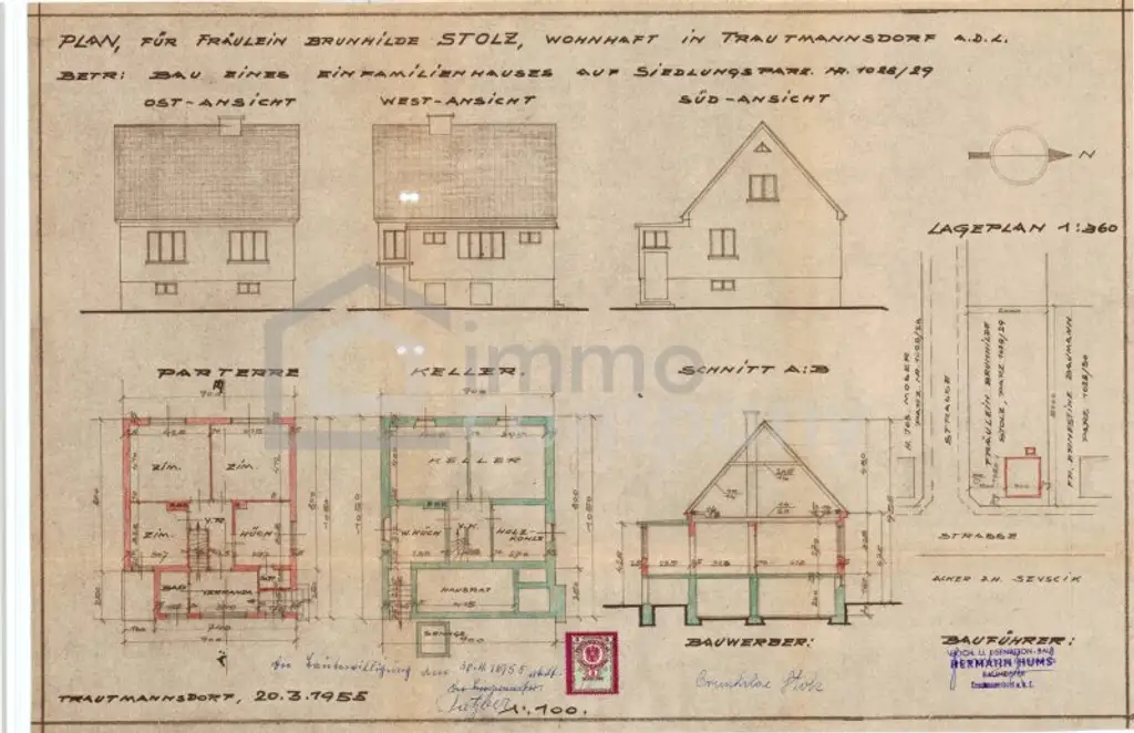 Renovierungsbedürftiges Haus mit Grünblick in Trautmannsdorf/Leitha zu verkaufen!