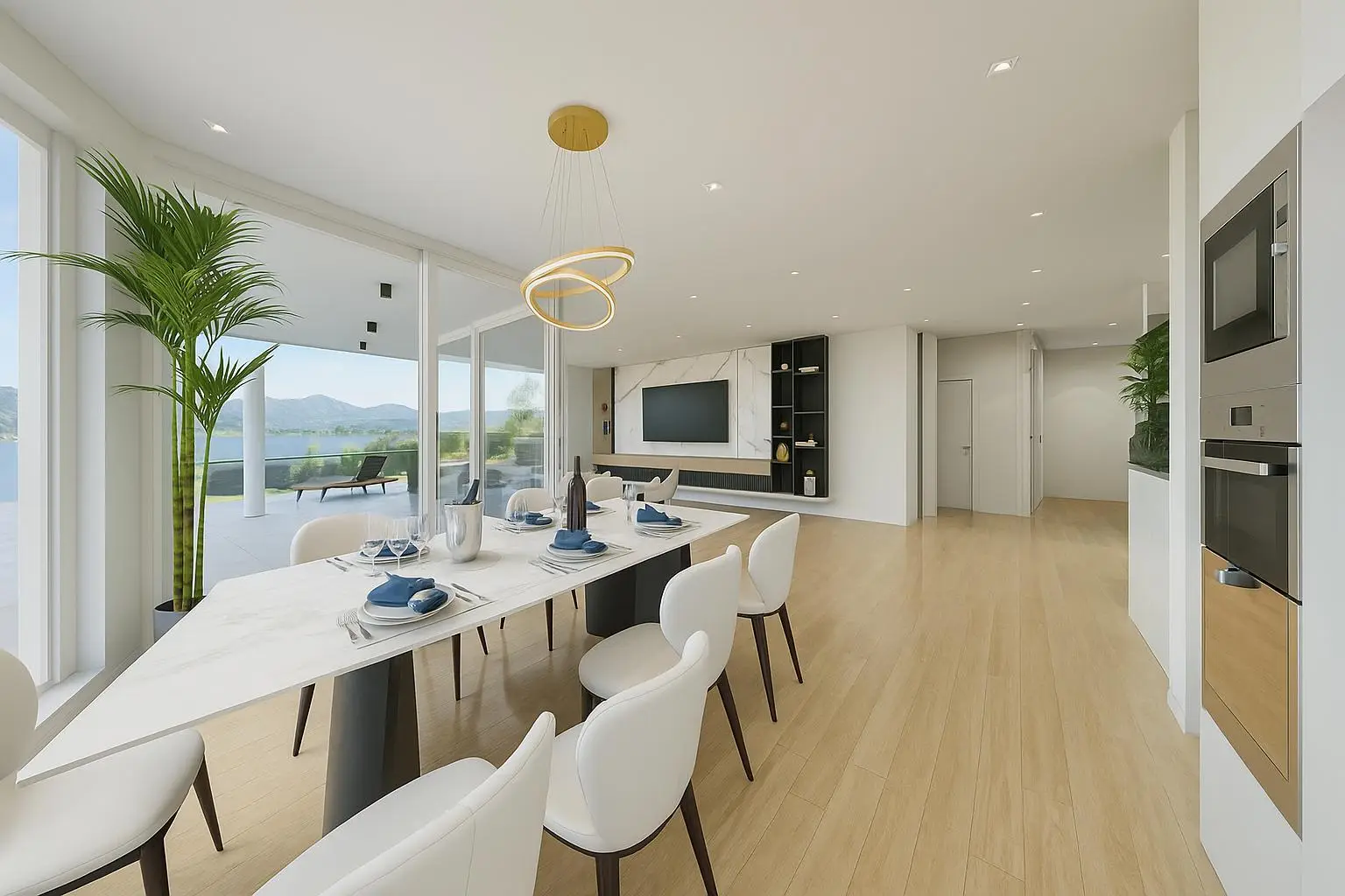 Wohn- und Essbereich 1