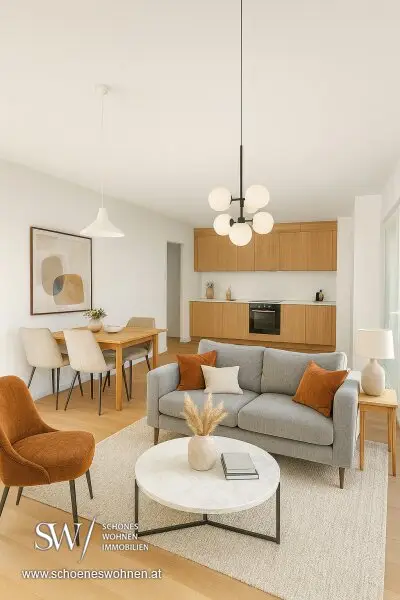 Wohnzimmer - KI generiert