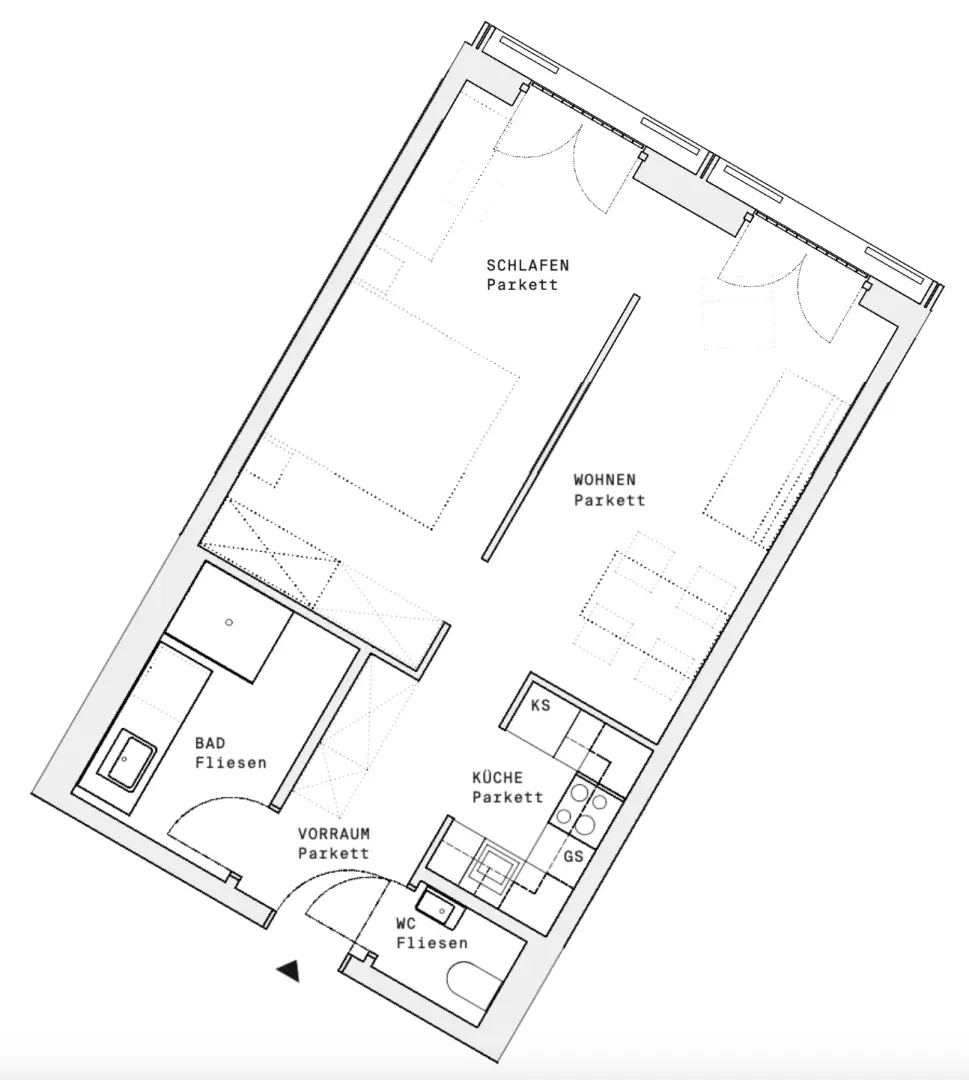 DC-FLATS: High-End-Apartment bei der UNO-City!! ERSTBEZUG!!