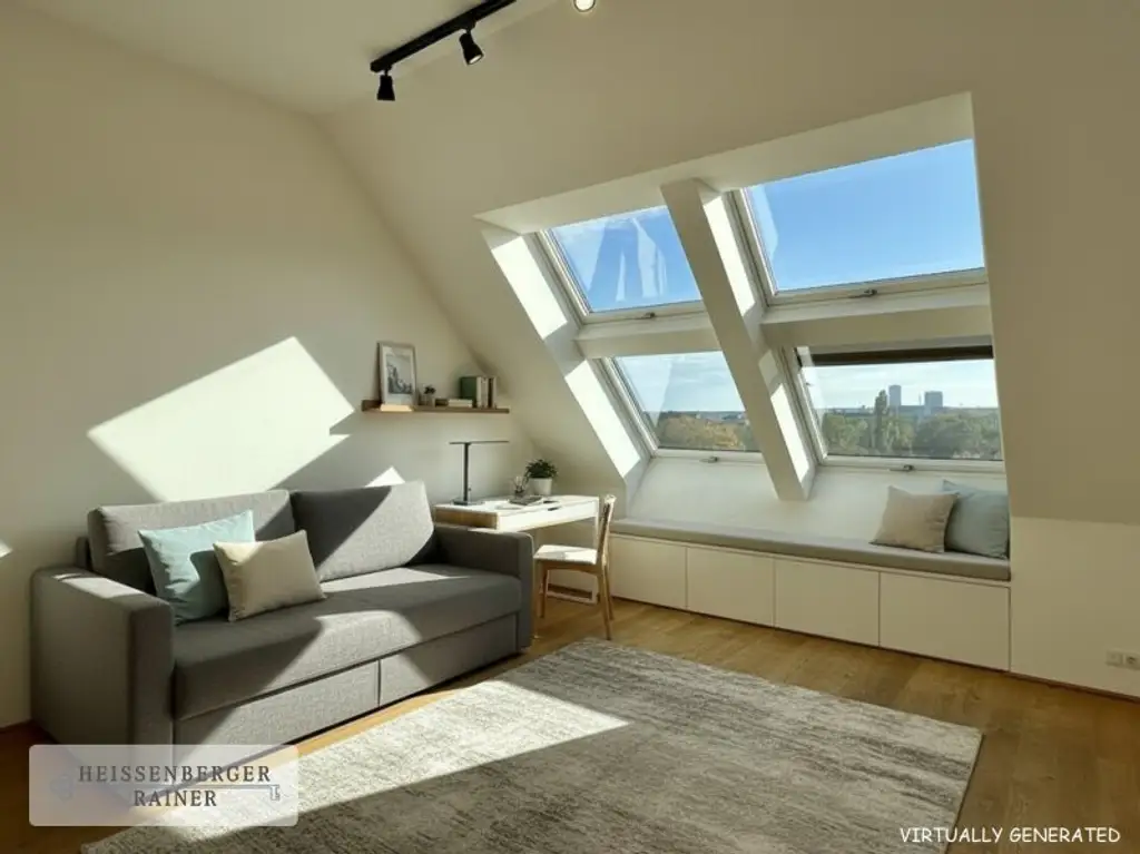 EINZIGARTIGE AUSBLICKE, LICHT & FLEXIBILITÄT /// moderne Dachterrassenwohnung mit toller, großer Dachterrasse