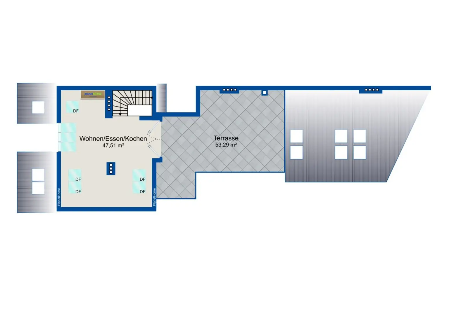Grundriss Ebene 2