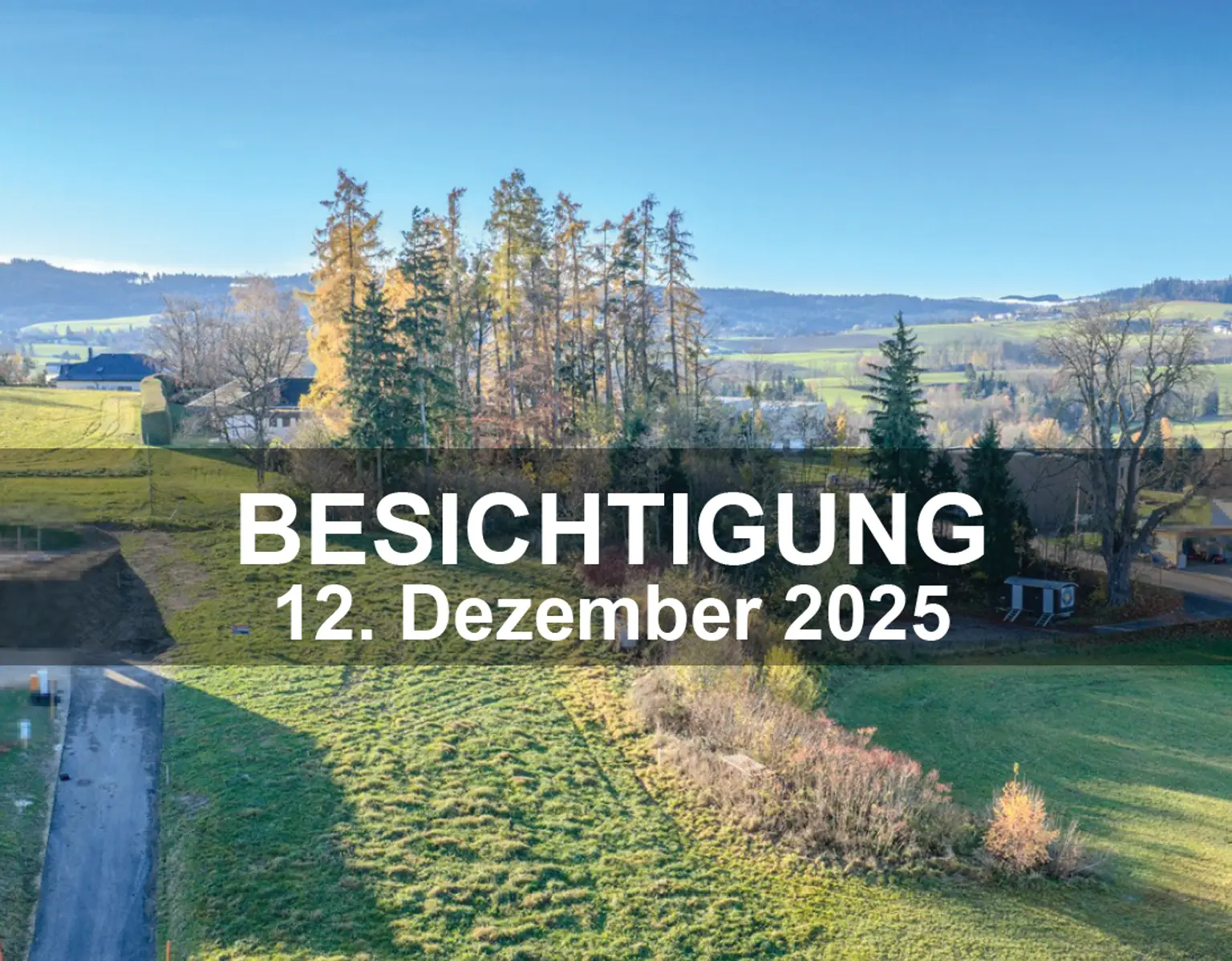 Traumhafter Baugrund mit Blick über Eberschwang