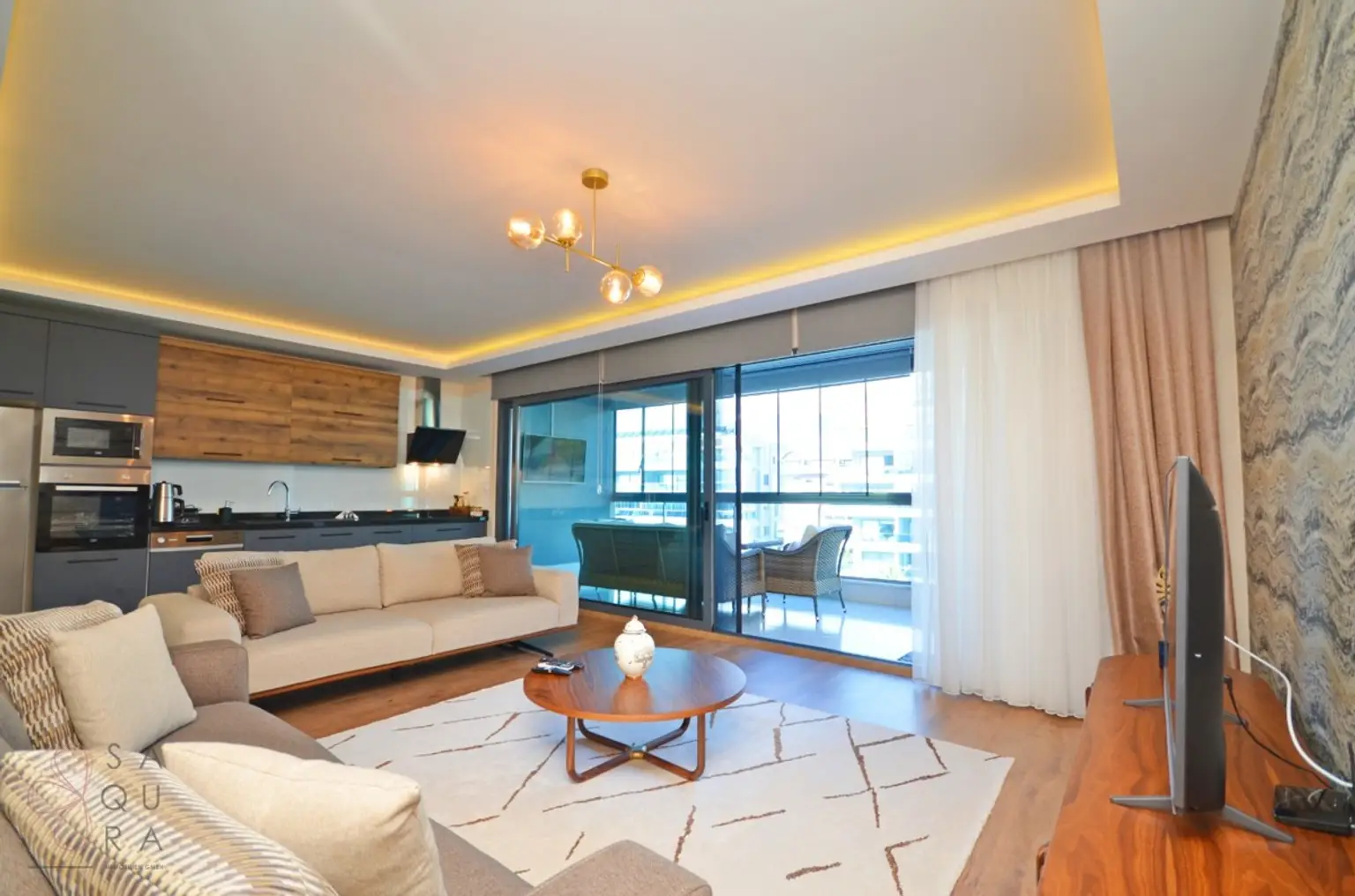 ECO MARINE Residence: Elegantes Küstenwohnen mit Panoramablick in Kargicak, Alanya