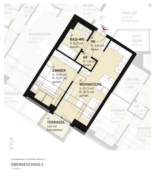 Grundriss: Himberger Straße 17