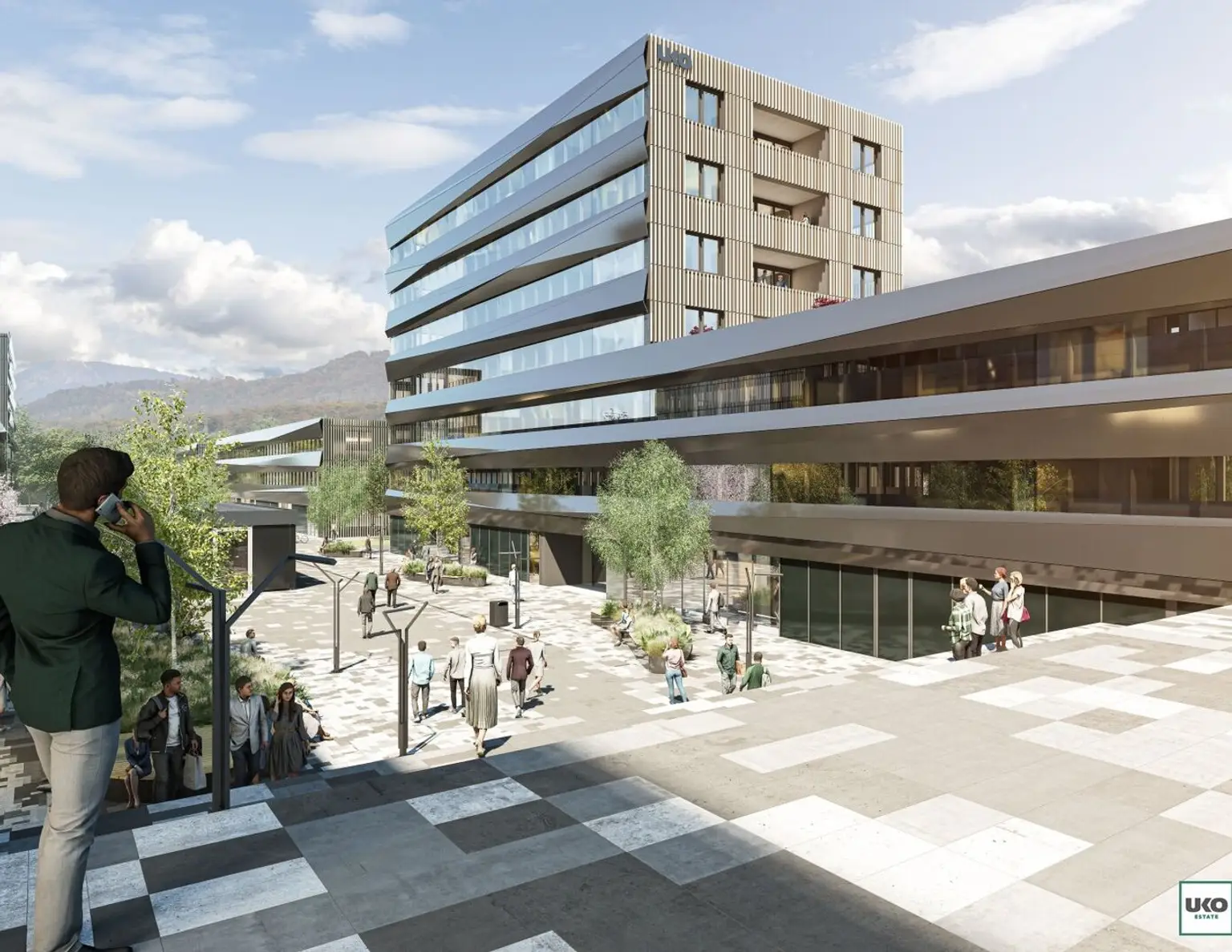 SHARED OFFICE im UKO Tower - Wissenspark Salzburg Urstein