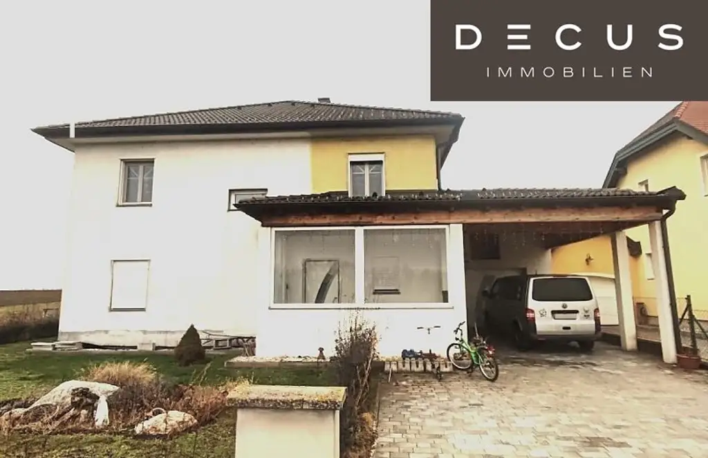 TRAUMHAFTES EINFAMILIENHAUS MIT MIT WOHNKÜCHE, 4 SCHLAFZIMMERN UND GROSSEM GARTEN