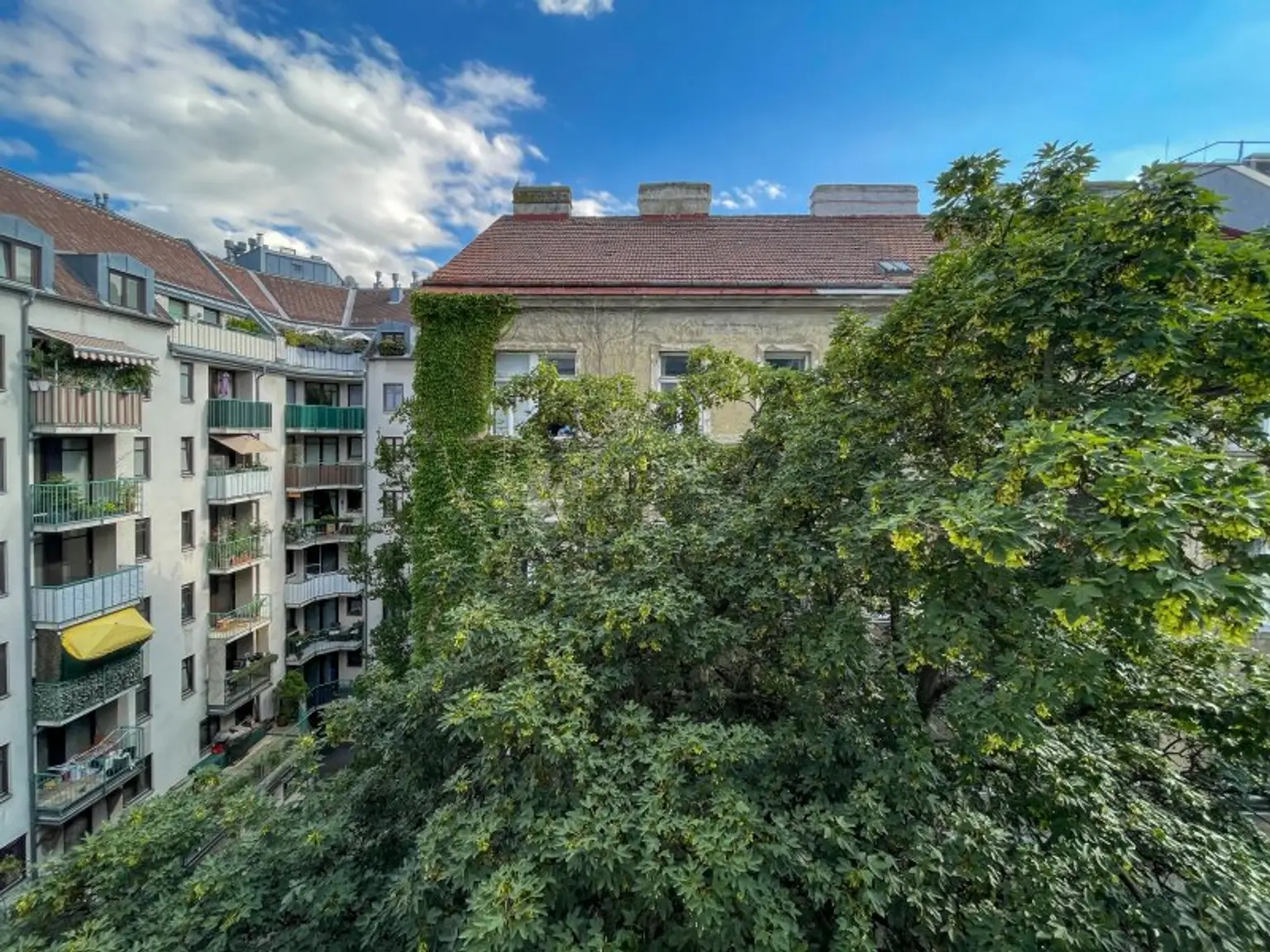KOMPLETT HOFSEITIG: helle Stilaltbauwohnung mit separater Küche