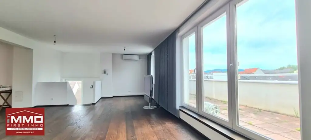 PENTHOUSE IM ZENTRUM VON KORNEUBURG MIT EINZIGARTIGER DACHTERRASSE UND 2 KFZ-STELLPLÄTZEN