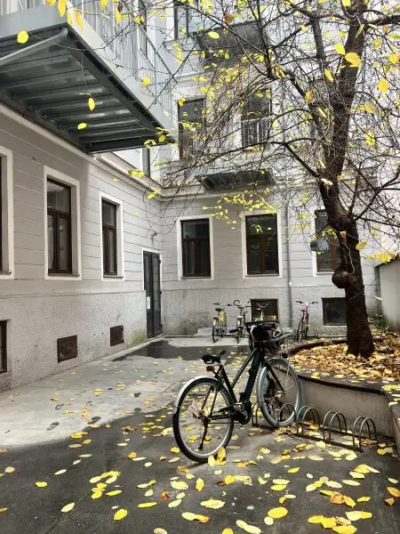 Altbau-Flair modern interpretiert: Vollsanierte 2 Zimmer Wohnung mit hofseitigem Balkon