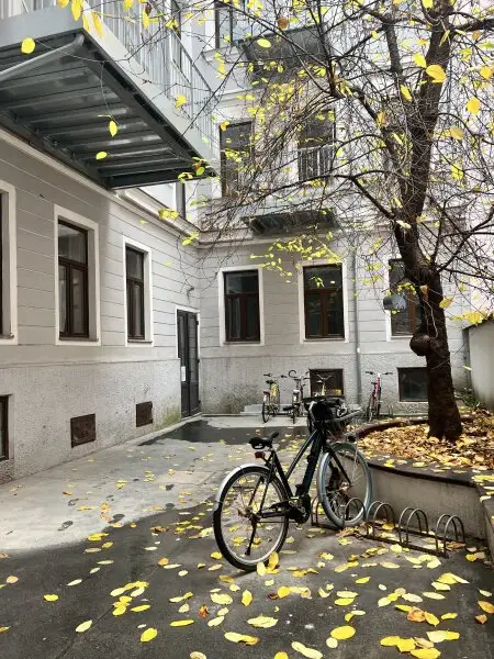 Altbau-Flair modern interpretiert: Vollsanierte 2 Zimmer Wohnung mit hofseitigem Balkon