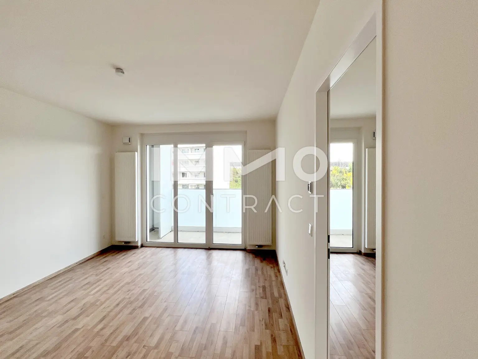 54,19qm geförderte 2ZI- Garten-Wohnung