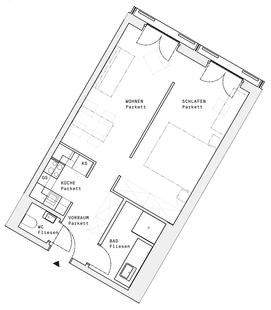 DC-FLATS: High-End-Apartment bei der UNO-City!! ERSTBEZUG!!