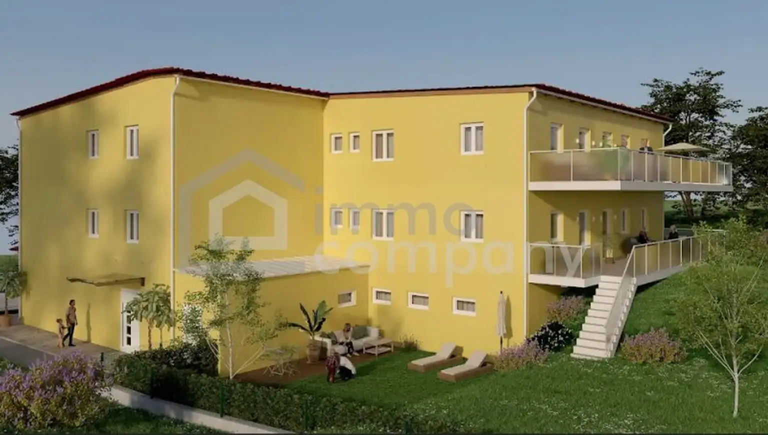 Seniorenwohnungen mit +PLUS+ in wunderbarer Grünruhelage / Top 2 - 1.OG  - 81 m² - 3 Zimmer – Balkon - Garten - Garage / Bezug 2026