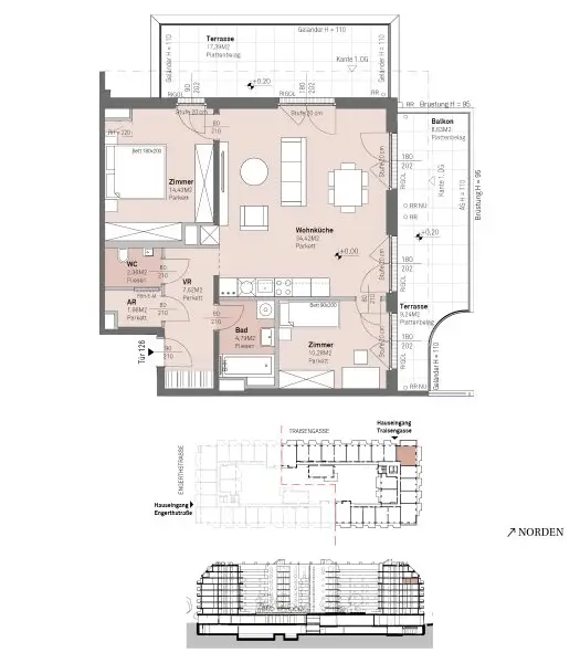 PROVISIONSFREI - Modernes wohnen am Donauufer mit Donaublick!
