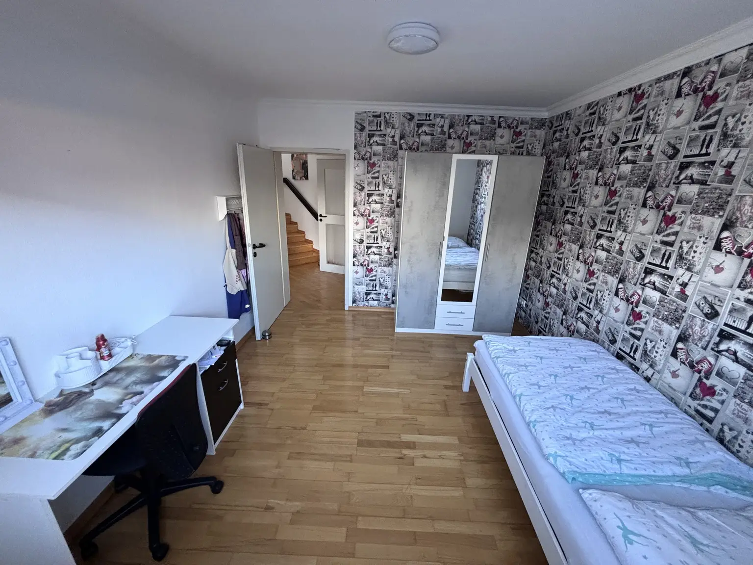 Schlafzimmer Mietwohnung UG