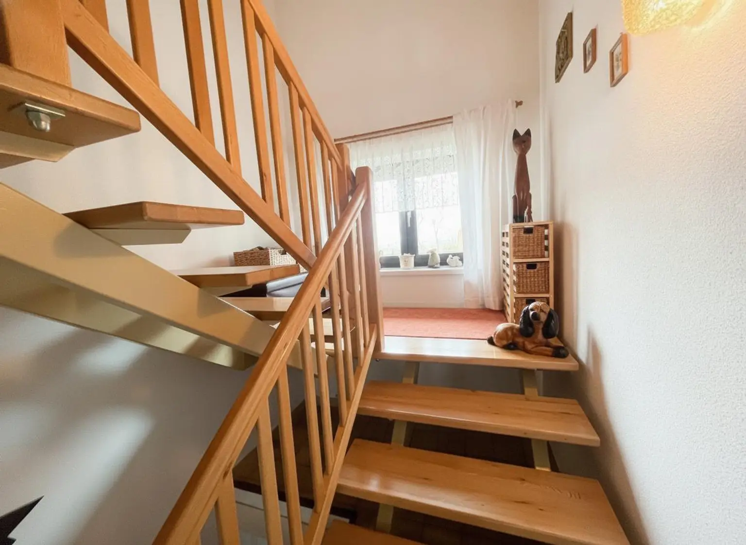 Stiegenaufgang ins Dachgeschoss