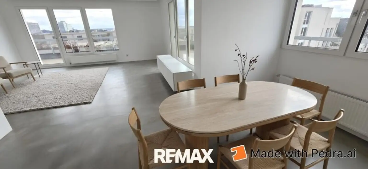 Homestaging Esszimmer (KI generiert)