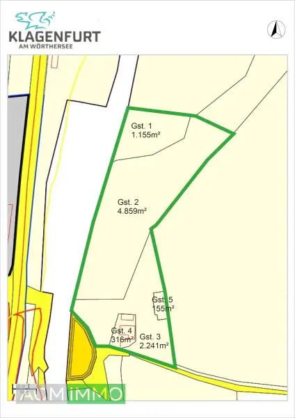 Mischgrundstück in Klagenfurt: 8726 m² für Ihre Vision!