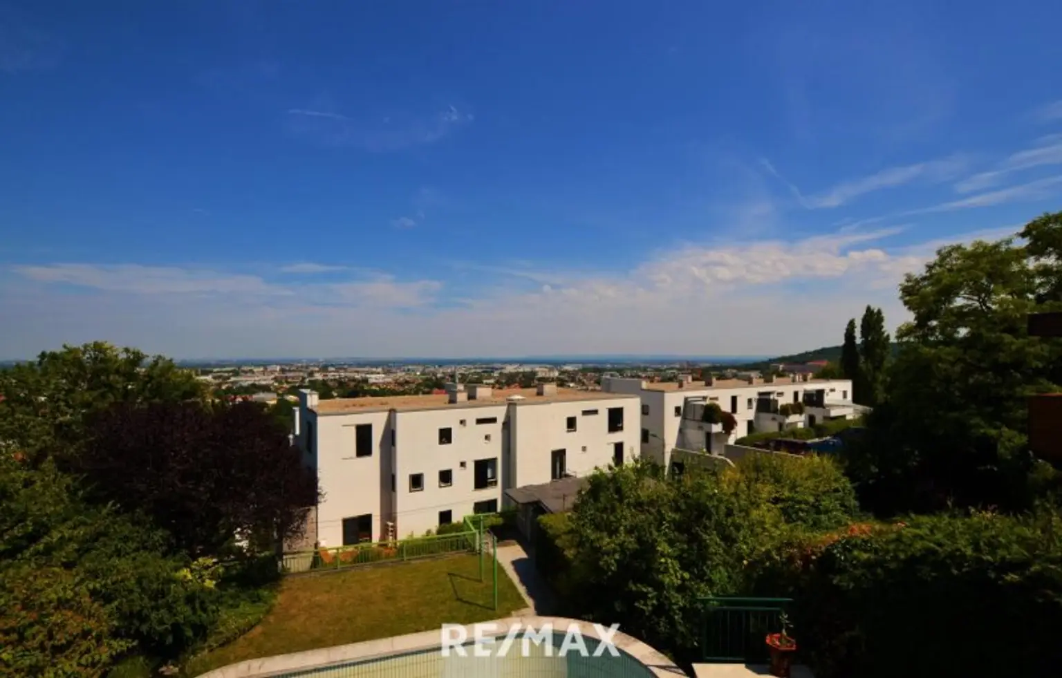 Ausblick vom Wohnzimmer