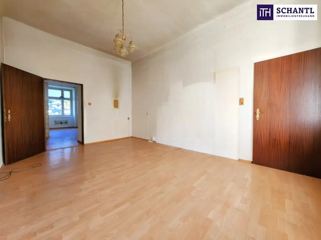 Balkon kommt! – Diese 2-Zimmer-Rarität hat alles: Charme, Licht & Potenzial!