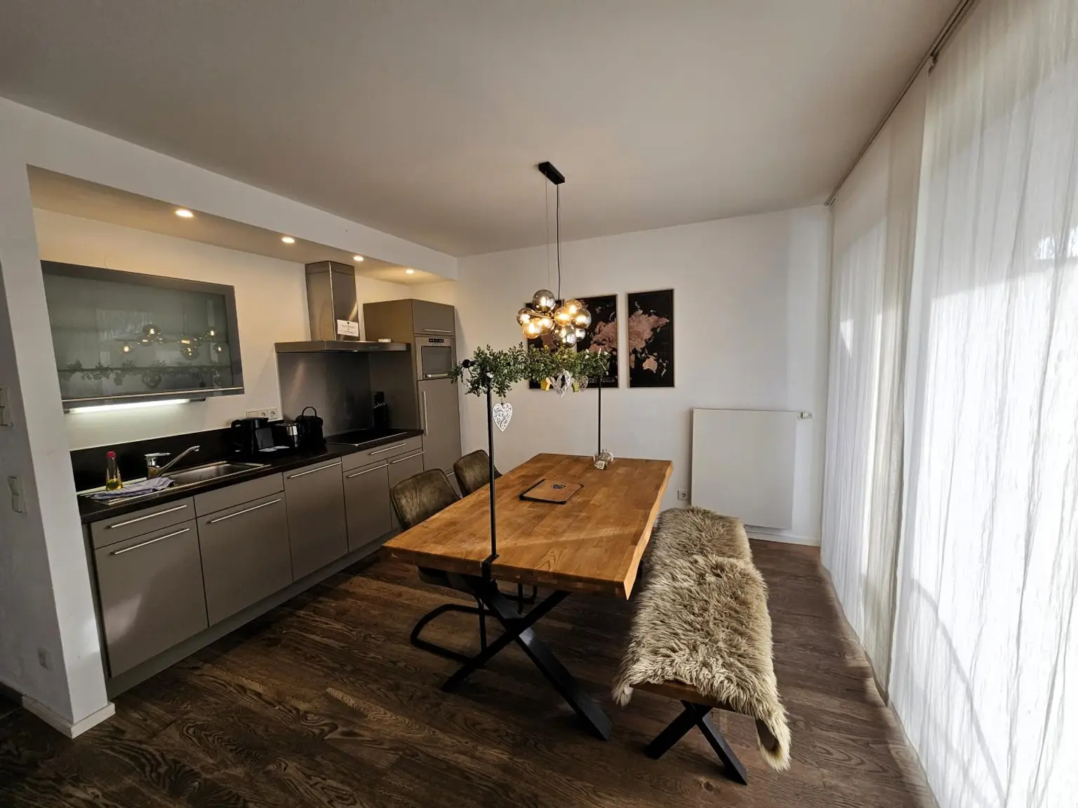 Stilvolle 3-Zimmer-Wohnung in ruhiger Lage von Kaprun zur touristischen Vermietung