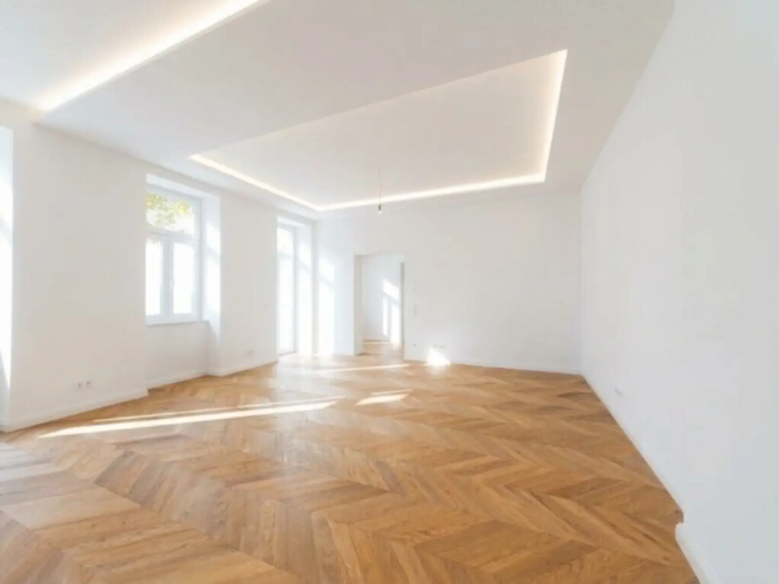 Wohnküche mit Balkon