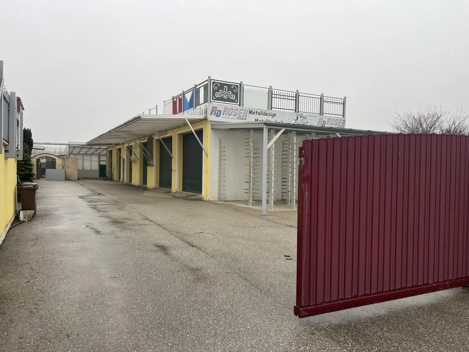 Schiebtor Hofeinfahrt