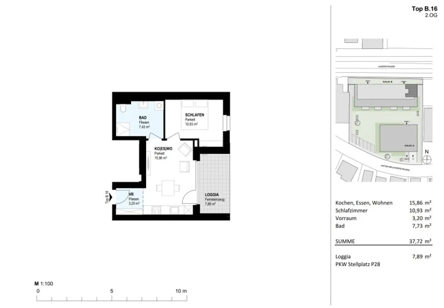 Charmante Terrassenwohnung Top B.16 - Neubauprojekt SCHÖN | DORF | BLICK