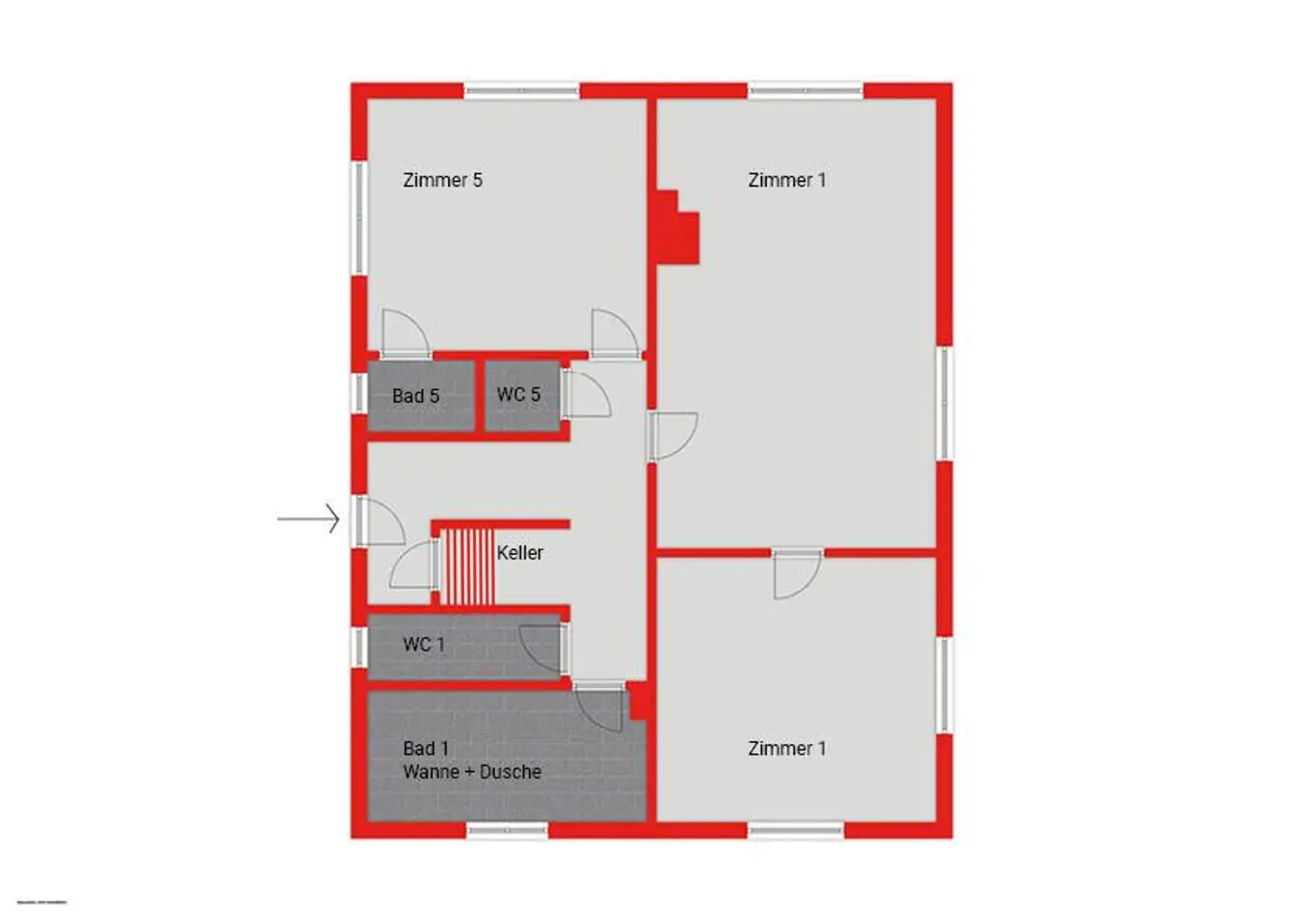 Vielseitiges Wohnhaus – Anlegerobjekt oder Zuhause für die Familie
