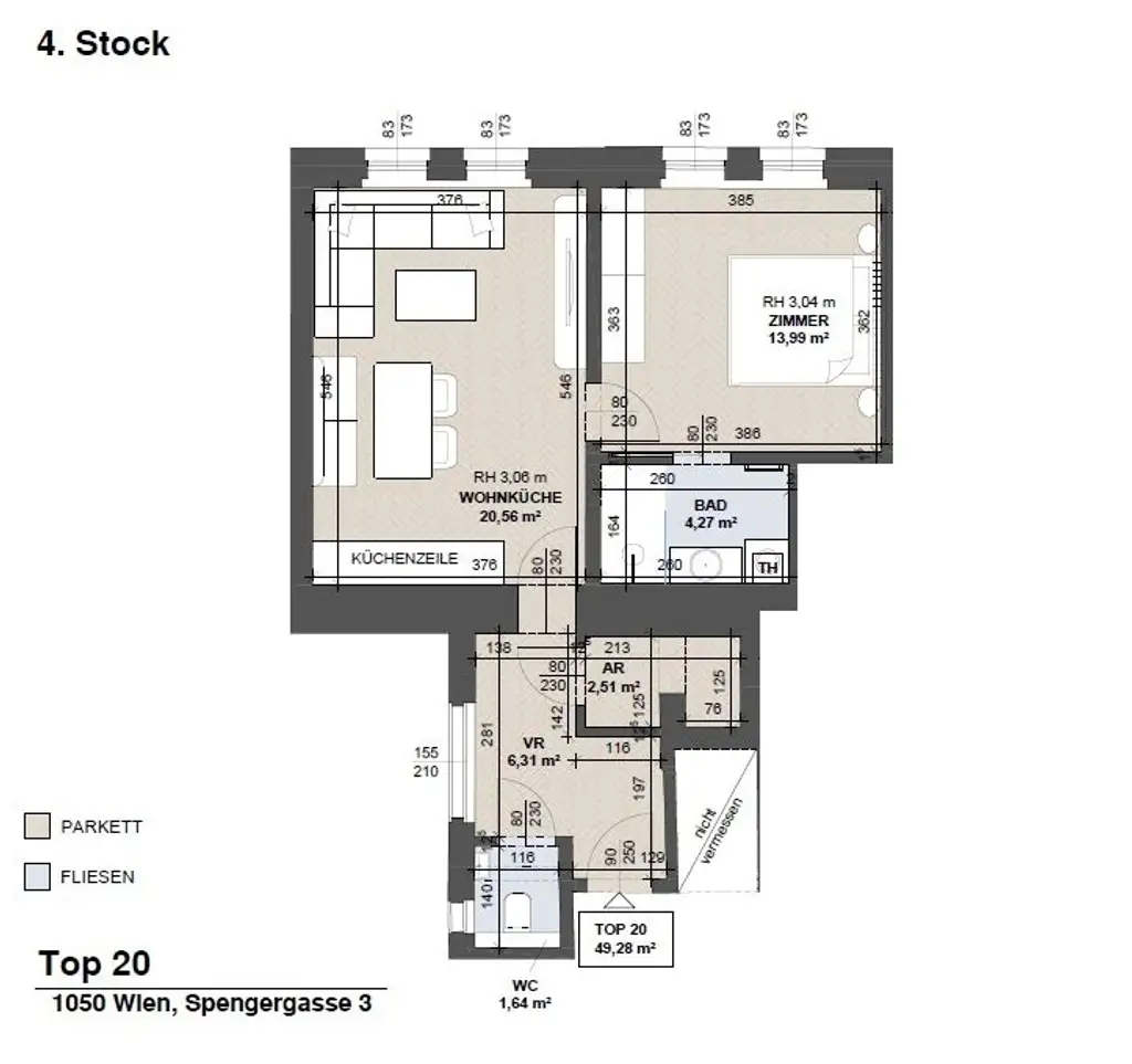 Erstbezug nach Sanierung -
Moderne 2 Zimmer Wohnung im Altbau