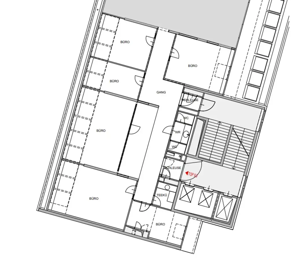 1040 Wien, Operngasse 17-19 Plan 9.OG ca. 218 m²