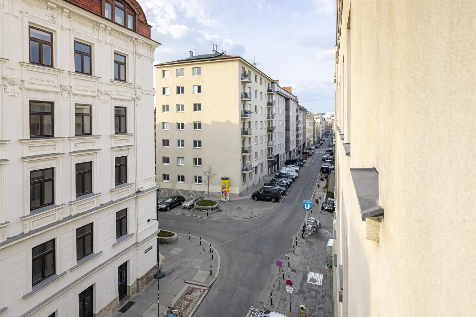 Blick aus dem Fenster